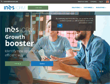 Tablet Screenshot of inescrm.com